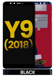 Pantalla LCD Para Huawei Y9 (FLA-LX3 / 2018) (Negro)