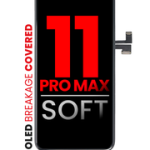 Pantalla OLED Para iPhone 11 Pro Max (Calidad Aftermarket XO7 / Soft) (Negro)