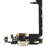 Centro De Carga Para iPhone 11 Pro Max (Calidad AM Plus) (Plateado)