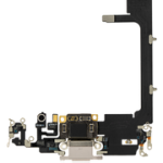 Centro De Carga Para iPhone 11 Pro (Calidad AM Plus) (Plateado)