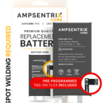 Batería Para iPhone 12 / 12 Pro con Tag On (Requiere Soldadura) (AmpSentrix Core)