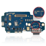 Centro de Carga con Lector de Tarjeta SIM Para Samsung Galaxy S22 Ultra 5G (S908B/N) (Versión Internacional)