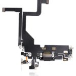 Centro De Carga Para iPhone 13 Pro (Calidad AM Plus) (Grafito)