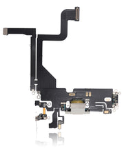 Centro De Carga Para iPhone 13 Pro (Calidad AM Plus) (Plateado)