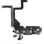 Centro De Carga Para iPhone 13 Pro (Calidad AM Plus) (Azul)