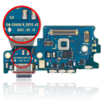 Centro de Carga con Lector de Tarjeta SIM Para Samsung Galaxy S21 FE 5G (G990B/N) (Versión Internacional)