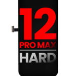 Pantalla OLED Para iPhone 12 Pro Max (Calidad Aftermarket Plus: Hard) Negro