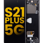 Pantalla OLED con Marco Para Samsung Galaxy S21 Plus 5G (G996 / 2021) (Reconstruida) Negro