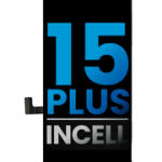 Pantalla LCD Para iPhone 15 Plus (Calidad Aftermarket: AQ7 / Incell) Negro