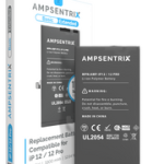Batería de Capacidad Extendida Para iPhone 12 / 12 Pro (AmpSentrix Basic Extended)