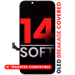 Pantalla OLED Para iPhone 14 (Calidad Aftermarket Pro: XO7 / Soft) Negro