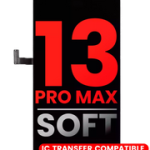 Pantalla OLED Para iPhone 13 Pro Max (Calidad Aftermarket Plus: Soft) Negro