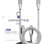 Cable de Carga Rápida Tipo C a Tipo C (AmpSentrix)