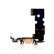 Centro De Carga Para iPhone 8 (Calidad Aftermarket) (Dorado)