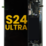 Pantalla OLED con Marco Para Samsung Galaxy S24 Ultra (Reconstruida) (Gris Titanio)