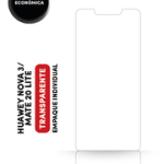 Mica Templada Económica Para Huawei Nova 3 / Mate 20 Lite