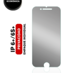 Mica Templada Económica Para iPhone 6 Plus / 6S Plus (Empaque Individual) (Privacidad)