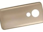 Tapa Trasera Para Motorola Moto G7 Play (Dorado)