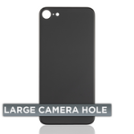 Tapa Trasera para iPhone 8 (Orificio de Camara Grande) (Gris Espacial)