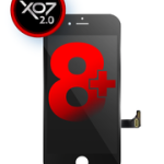 Pantalla LCD Para iPhone 8 Plus (Calidad Aftermarket Pro, XO7 / Incell) Negro